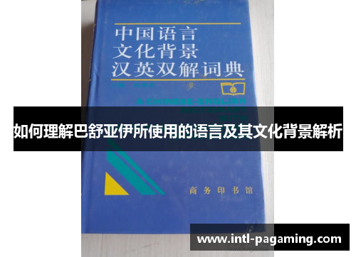 如何理解巴舒亚伊所使用的语言及其文化背景解析